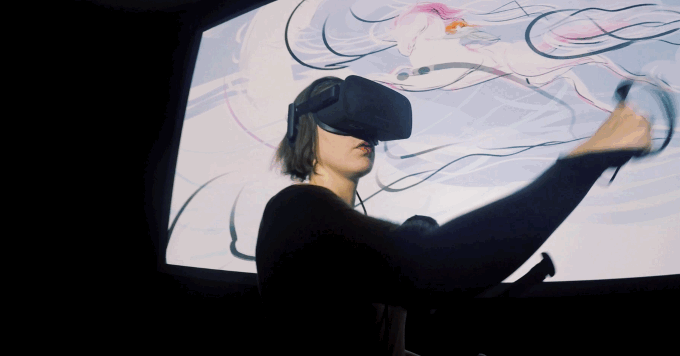 680x356 Oculus Turns Vr Painting Into Performance Art Techcrunch - Virtual Painting