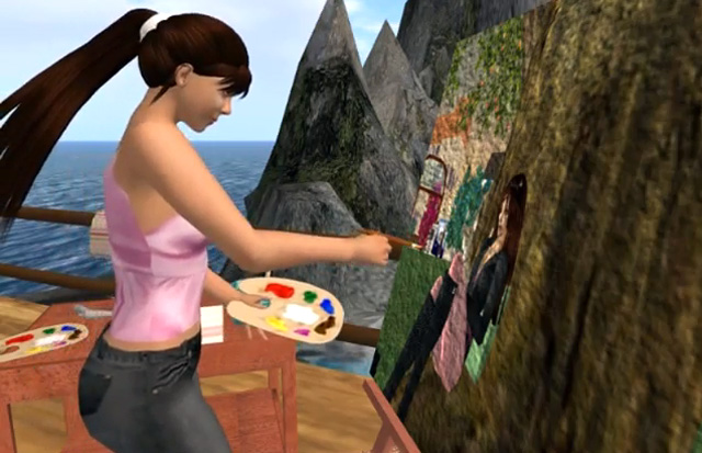 640x413 Video Virtual Painting In Second Life Second Life Update - Virtual Painting