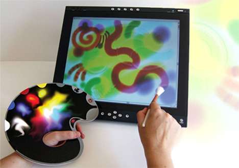 468x329 Virtual Painting The Bluetooth Virtuo Paint Palette - Virtual Painting