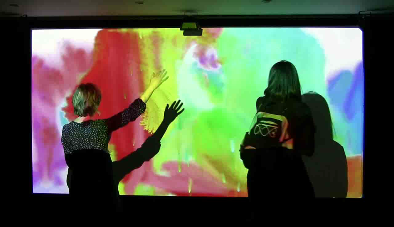 1278x738 Body Paint [Openframeworks] Interactive Installation By Mehmet - Virtual Painting