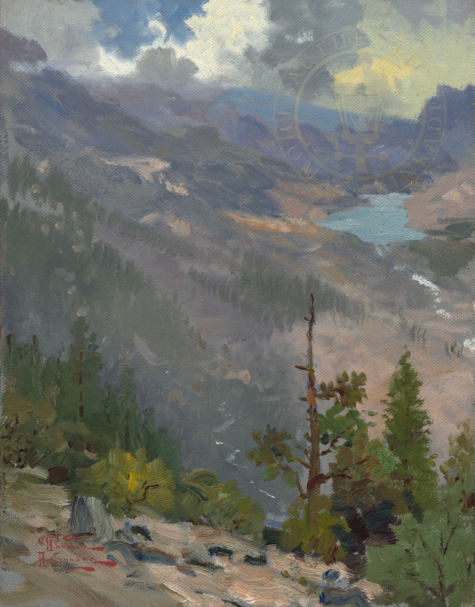 940x1200 High Country Vista Limited Edition Art The Thomas Kinkade Company - Vista Painting