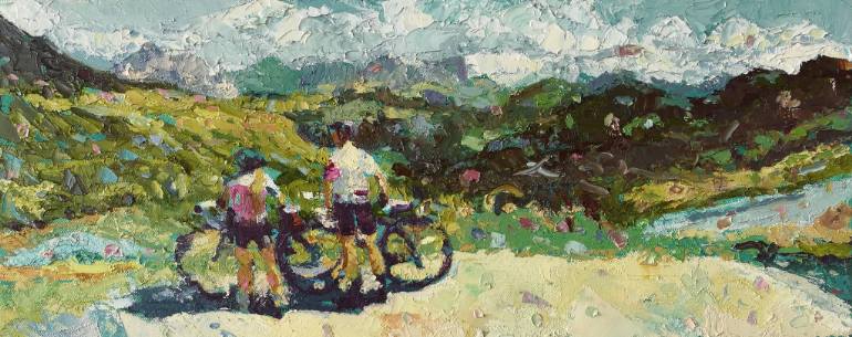 770x305 Saatchi Art Vista Painting By Lisa Takahashi - Vista Painting