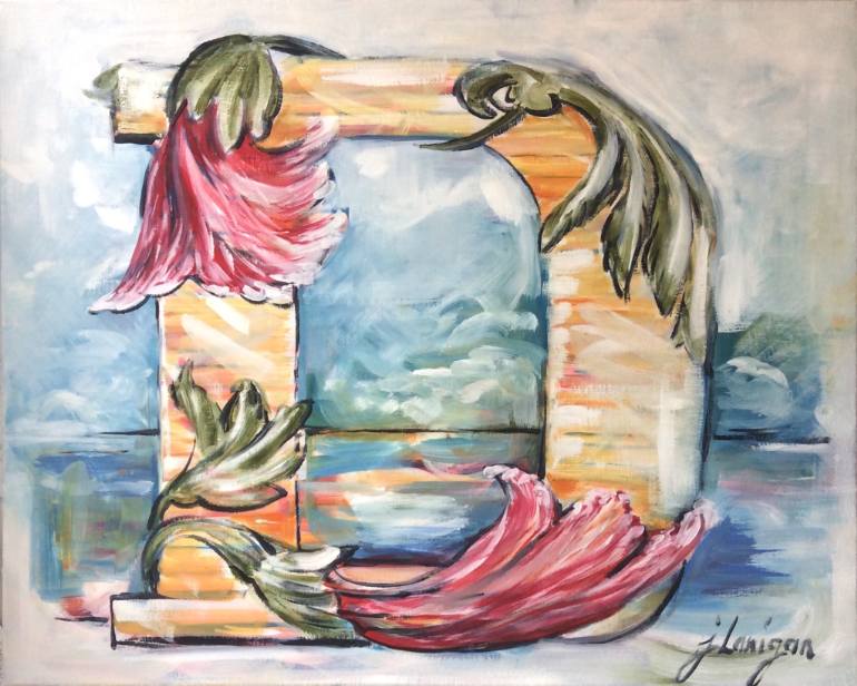 770x616 Saatchi Art D Is For Vitamin Made By Sunlight Painting By Judith - Vitamin Painting