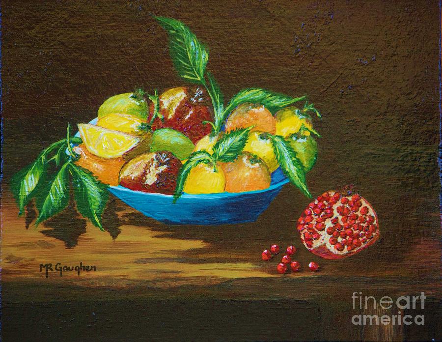 900x696 Vitamin C Painting By Marta Robin Gaughen - Vitamin Painting