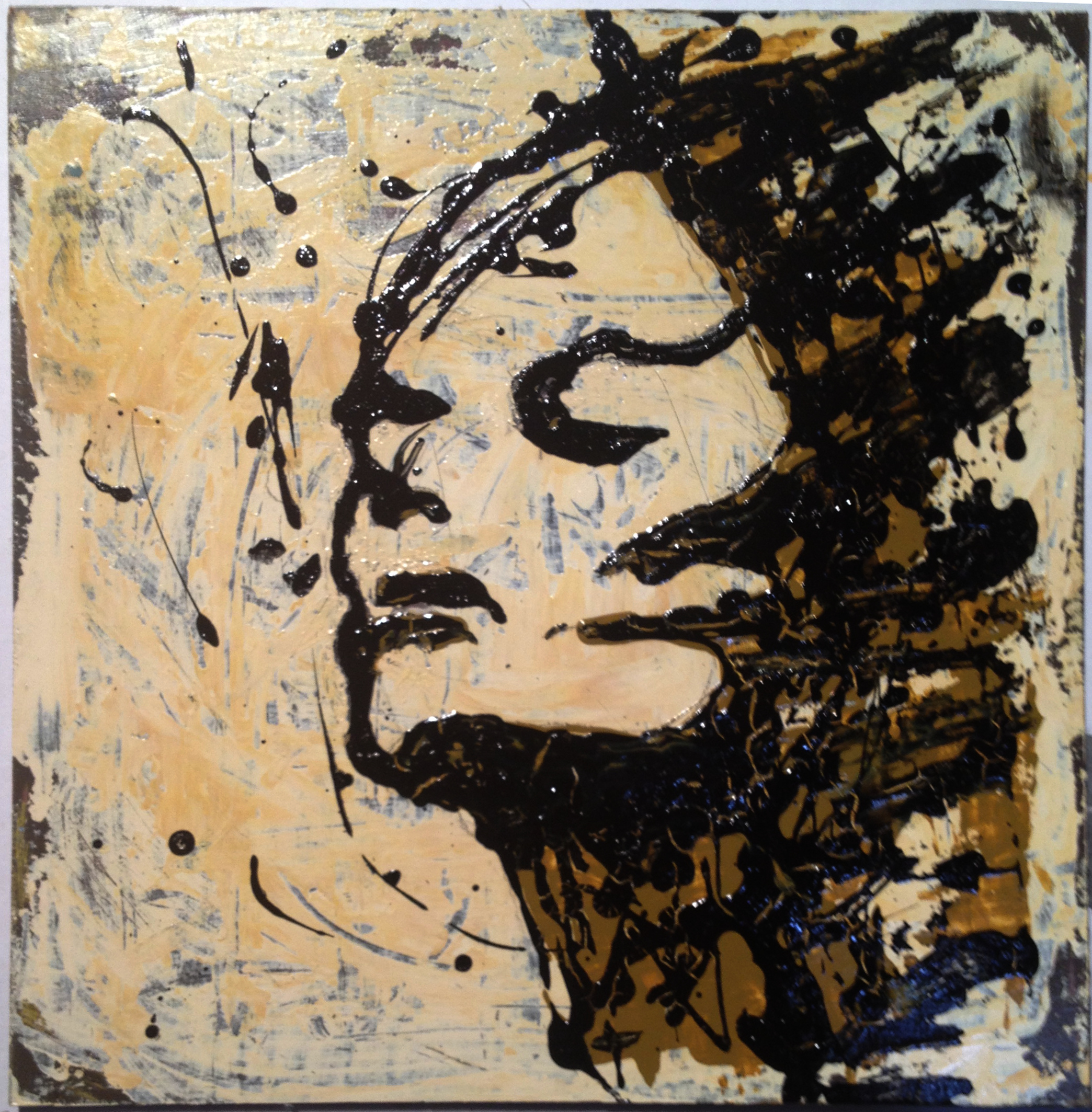 2088x2127 Vitamin D A Drip Pating By Frank Marino Baker - Vitamin Painting