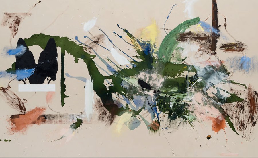 900x550 Glitter, Neon, And Good Old Fashioned Paint Three Abstract - Vitamin Painting