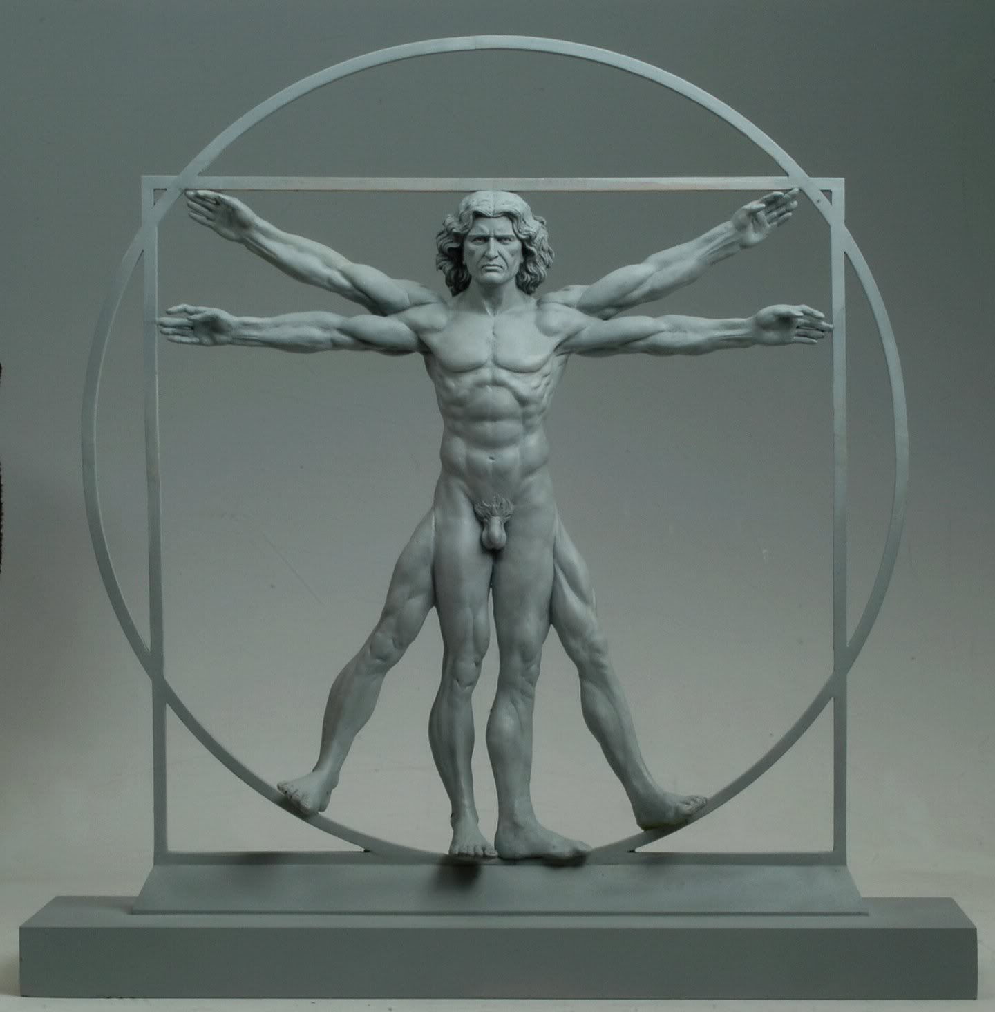 1440x1464 Vitruvian Man Planetfigure Miniatures - Vitruvian Man Painting
