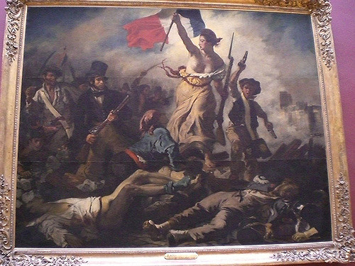 500x375 Louvre Museum. The Painting Coldplay Stole As Their Album - Viva La Vida Painting