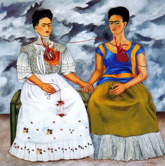 540x543 Frida Kahlo - Viva La Vida Painting