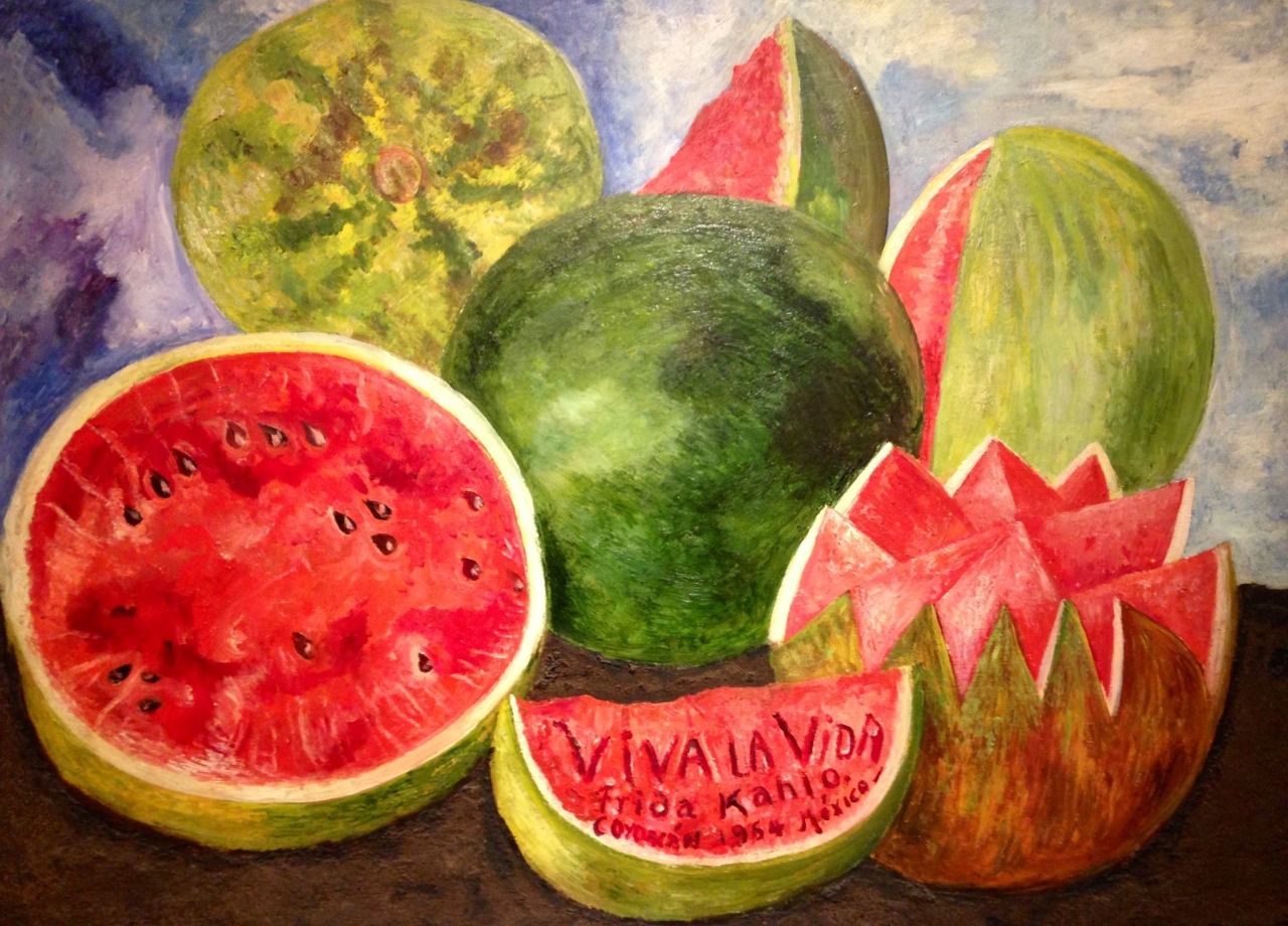 1280x920 Frida Kahlo Viva La Vida (1954) This Is Frida's The Painting - Viva La Vida Painting