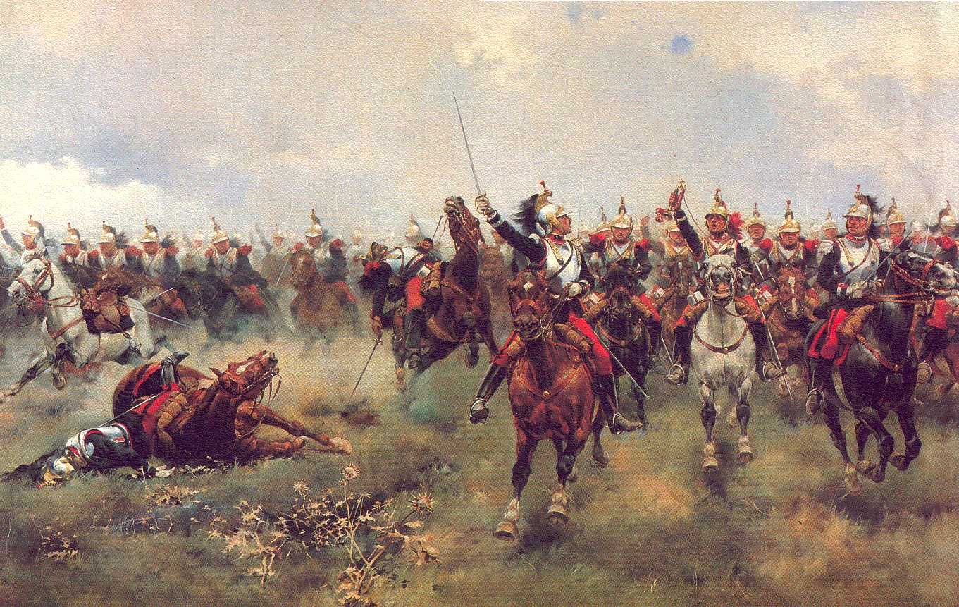 1361x861 Filela Carga La France!.jpg - Vive La France Painting