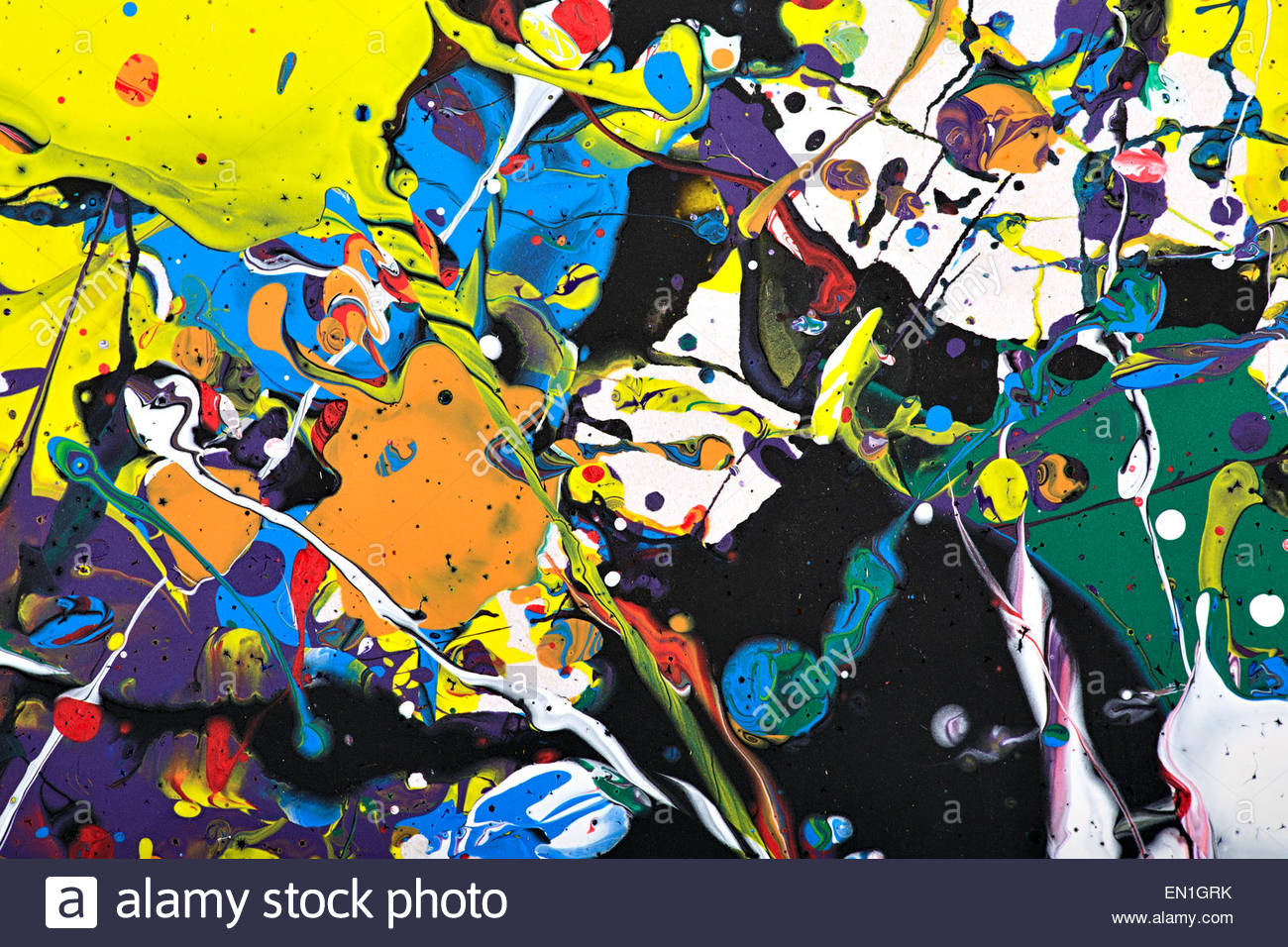 1300x956 Abstract Vivid Painting Stock Photo 81784407 - Vivid Painting