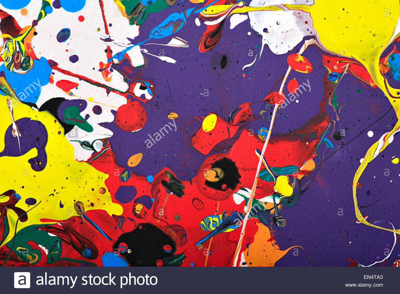 1300x956 Abstract Vivid Painting Stock Photo 81856155 - Vivid Painting