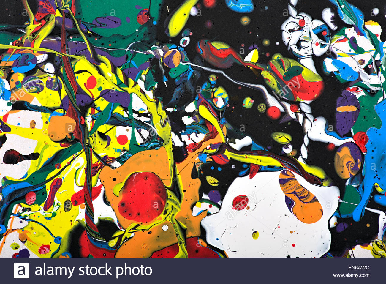 1300x956 Abstract Vivid Painting Stock Photo 81889512 - Vivid Painting