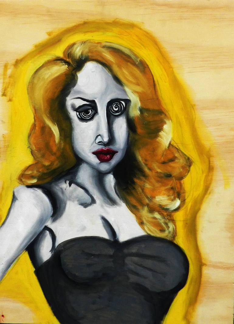 770x1067 Saatchi Art Vixen Painting By Cati Glasser - Vixen Painting