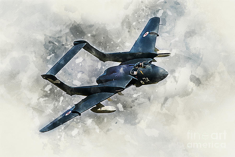 900x599 Sea Vixen - Vixen Painting