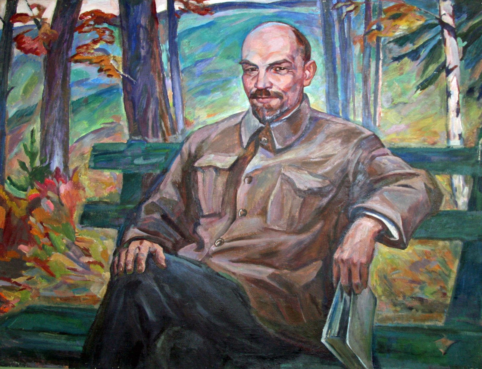 Vladimir Lenin Painting at PaintingValley.com | Explore collection of ...