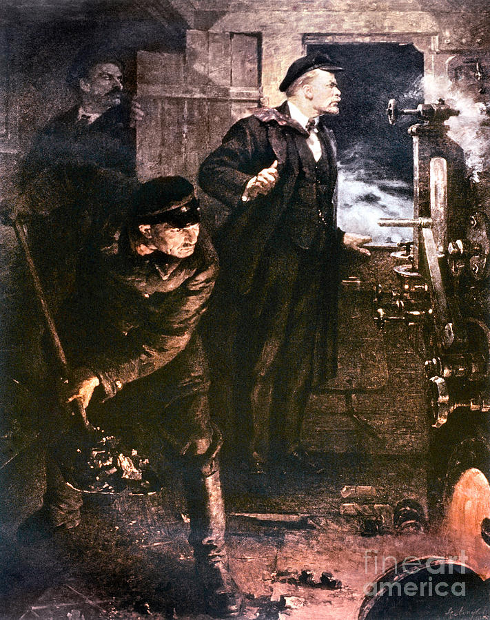 711x900 Vladimir Lenin Photograph By Granger - Vladimir Lenin Painting