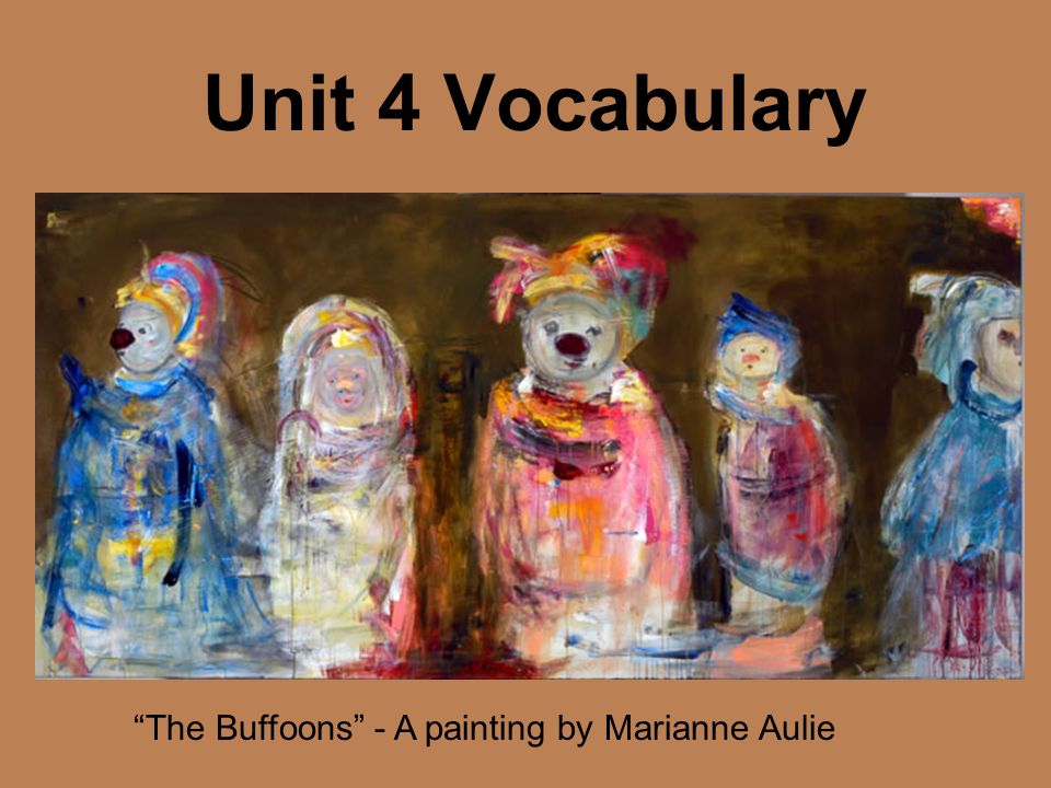960x720 Unit 4 Vocabulary - Vocabulary Painting