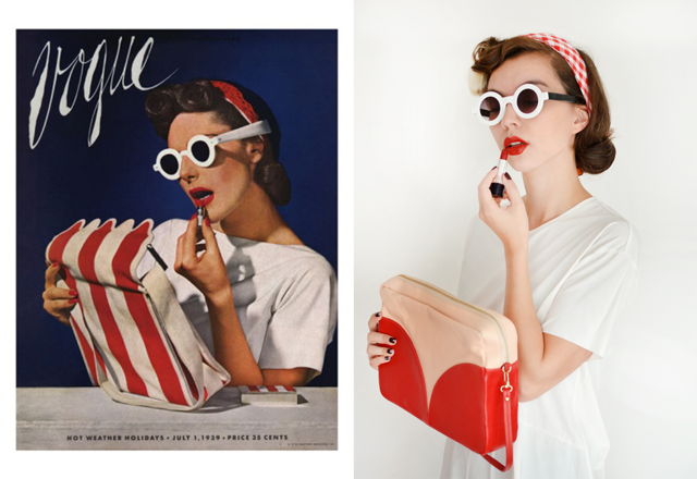 640x440 This Artist Perfectly Recreates Best Fashion Moments - Vogue Painting