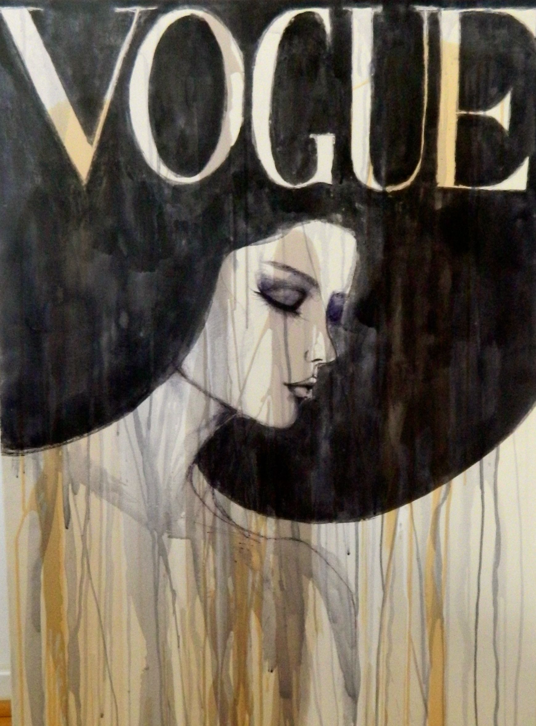 1740x2356 Vogue Beauty The Broken Corset - Vogue Painting