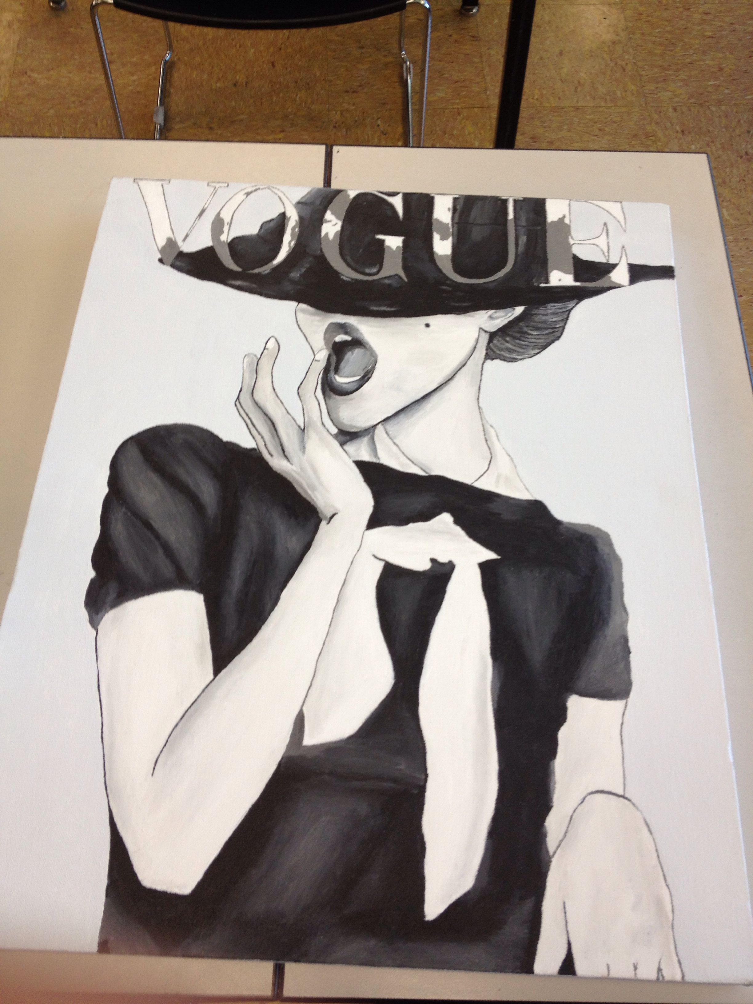 2448x3264 Vogue Painting My Crafts ) Paintings And Draw - Vogue Painting
