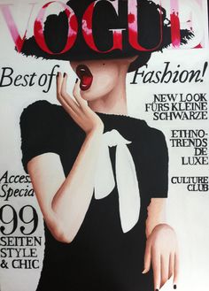 236x329 Vogue Painting My Crafts ) Paintings And Drawings - Vogue Painting