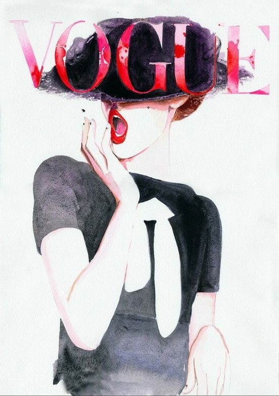 550x781 Vogue - Vogue Painting