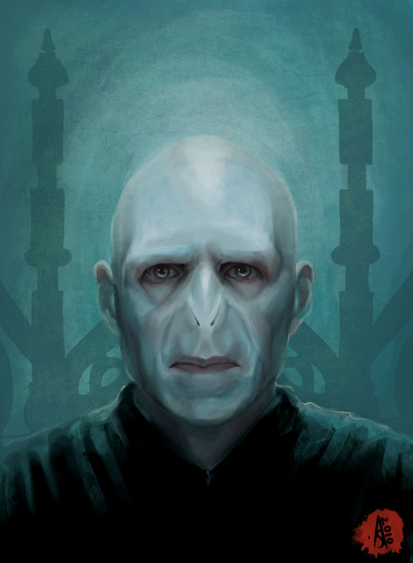 600x818 Voldemort By Andrei Sitari - Voldemort Painting