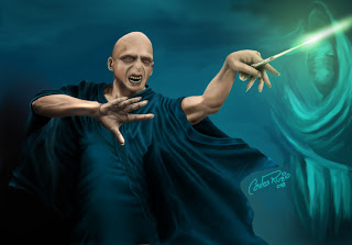 320x223 Carlos Rubio August 2008 - Voldemort Painting