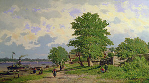 300x168 Volga Paintings Fine Art America - Volga Boatmen Painting