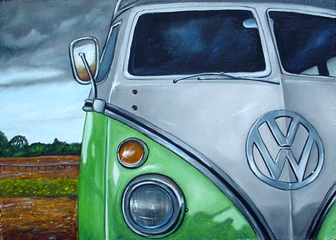 478x342 Volkswagen Painting - Volkswagen Painting