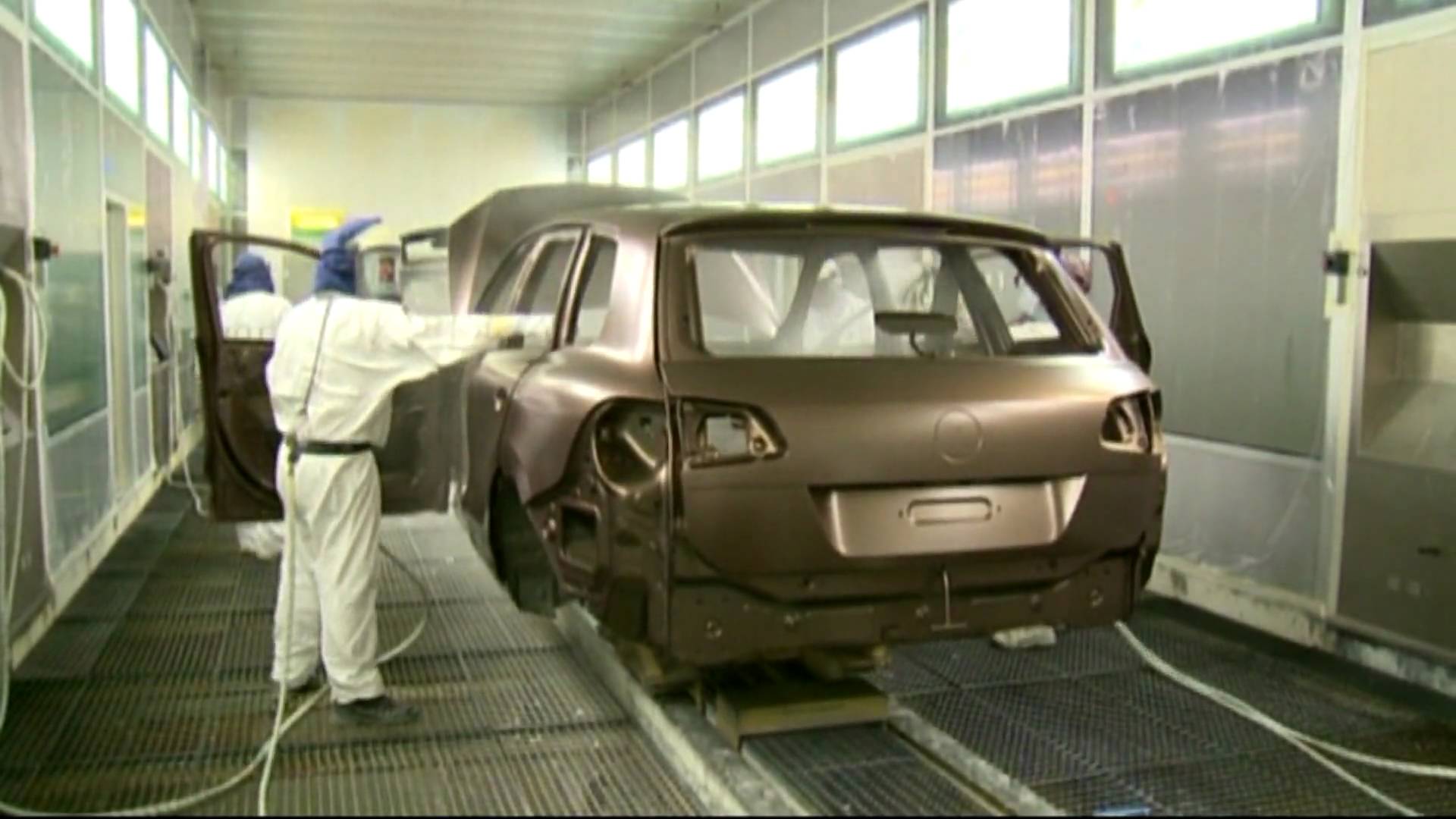 1920x1080 Volkswagen Bratislava Plant Touareg Paint Shop - Volkswagen Painting