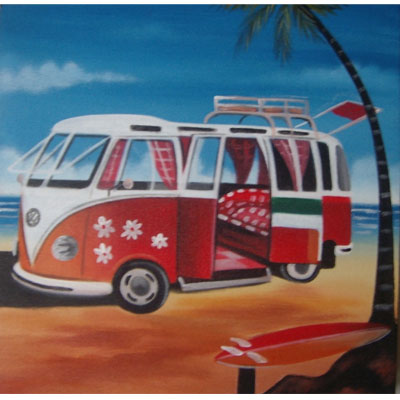400x400 Bali Painting Volkswagen Painting - Volkswagen Painting