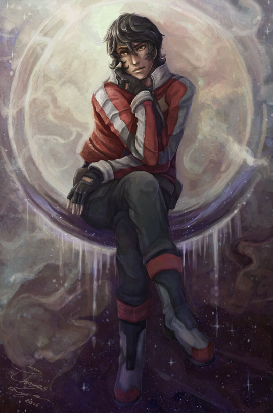 540x818 Keith Kogane Voltron Legendary Defender Inspired Print - Voltron Painting