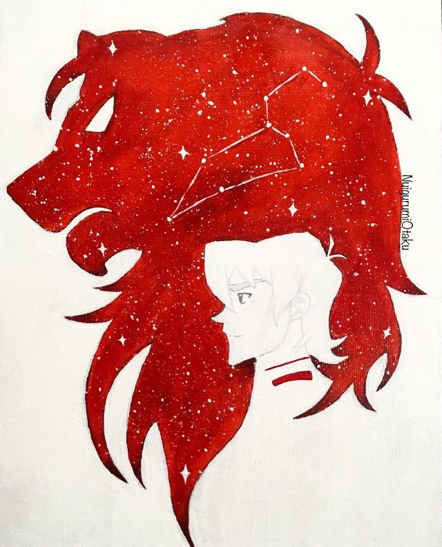 640x792 Keith And The Red Lion Art! Voltron Amino - Voltron Painting