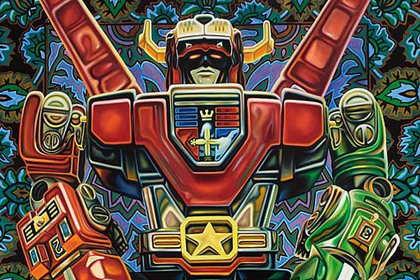 600x400 Robert Burden's Toy Box - Voltron Painting