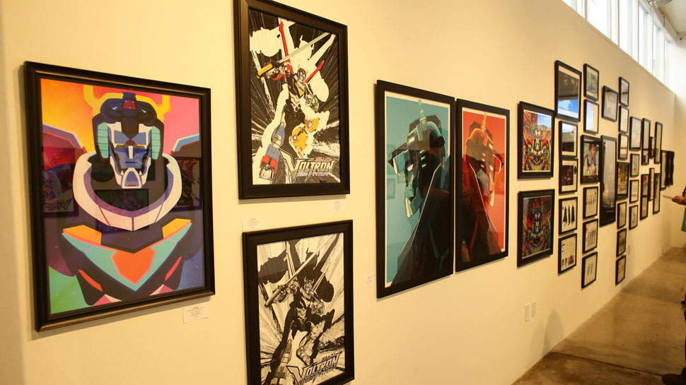 970x545 A Voltron Legendary Defender Art Show Forms In Los Angeles Nerdist - Voltron Painting