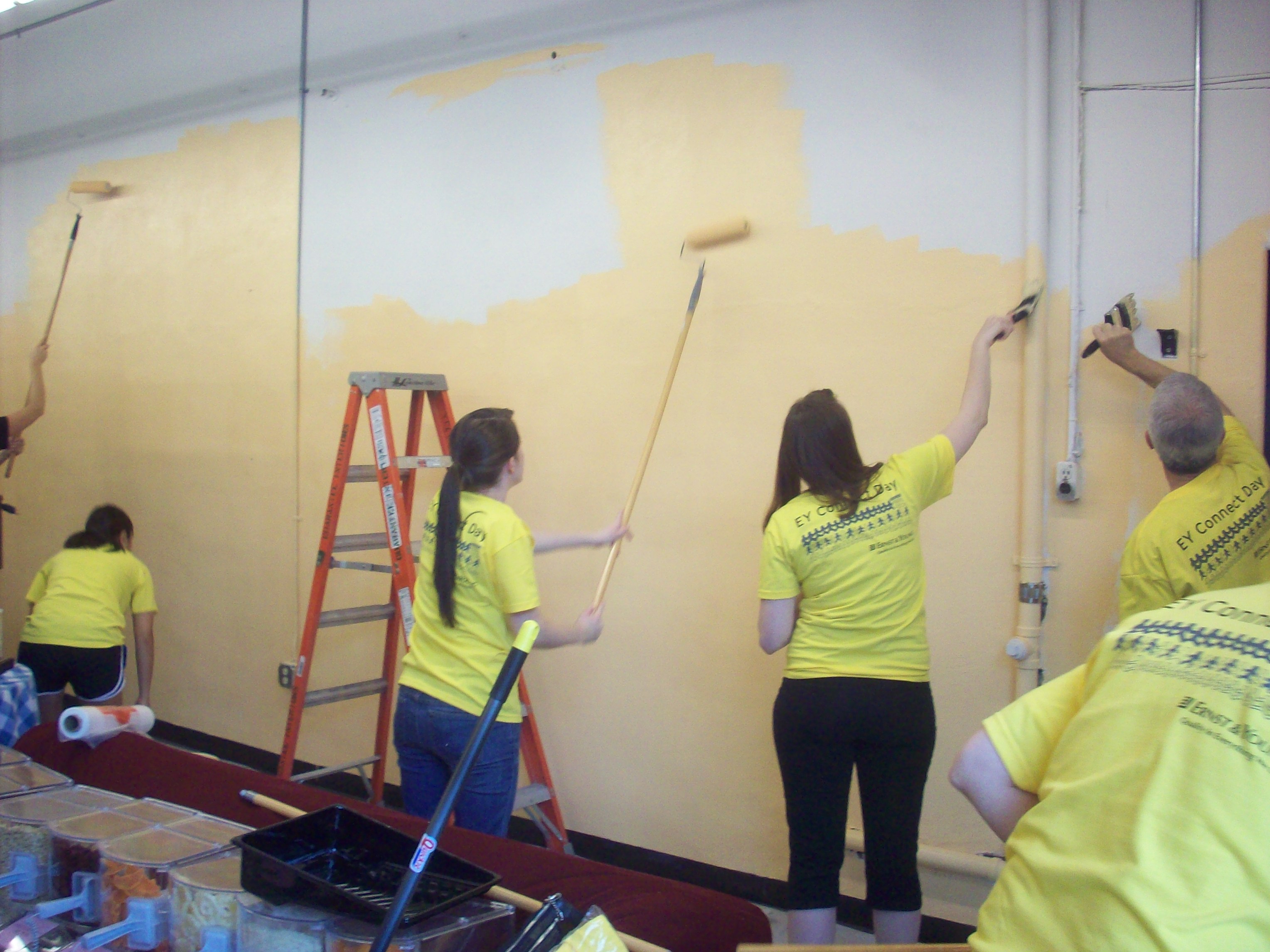 3056x2292 Old North St. Louis Blog Blog Archive Thanks To Ernst Amp Young - Volunteer Painting