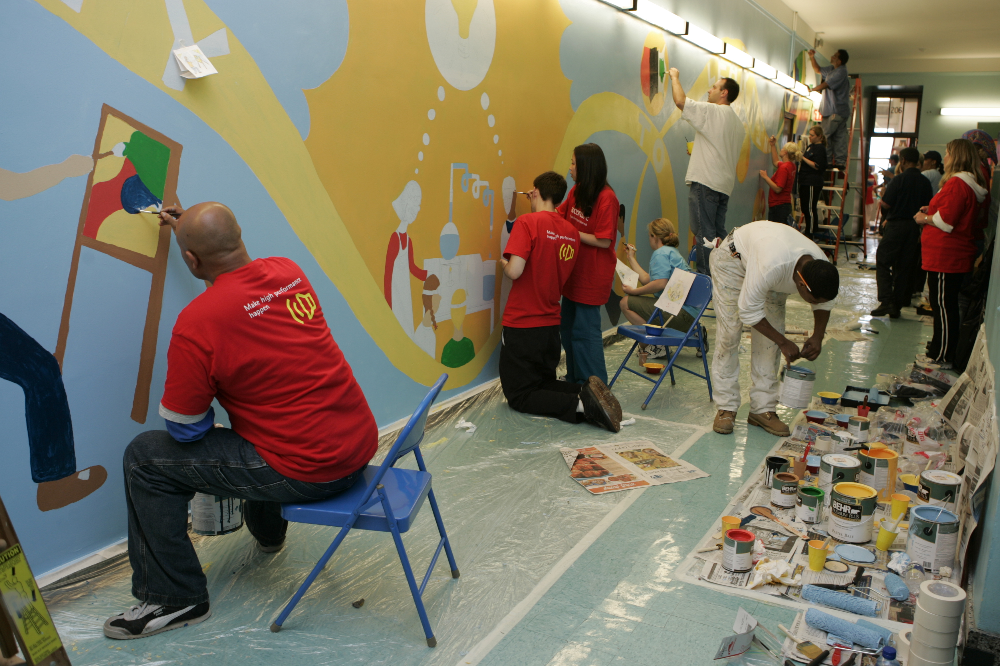 3504x2336 People Are The Answer. Volunteer. The Chicago Cares Blog - Volunteer Painting
