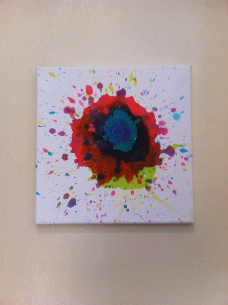 770x1031 Saatchi Art Vomit On Canvas Painting By Millie Brown - Vomit Painting