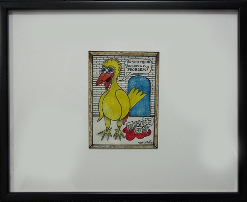 500x408 Von Dutch Planet Of Fools Original Artwork Ed Roth Ed Big Daddy - Von Dutch Painting