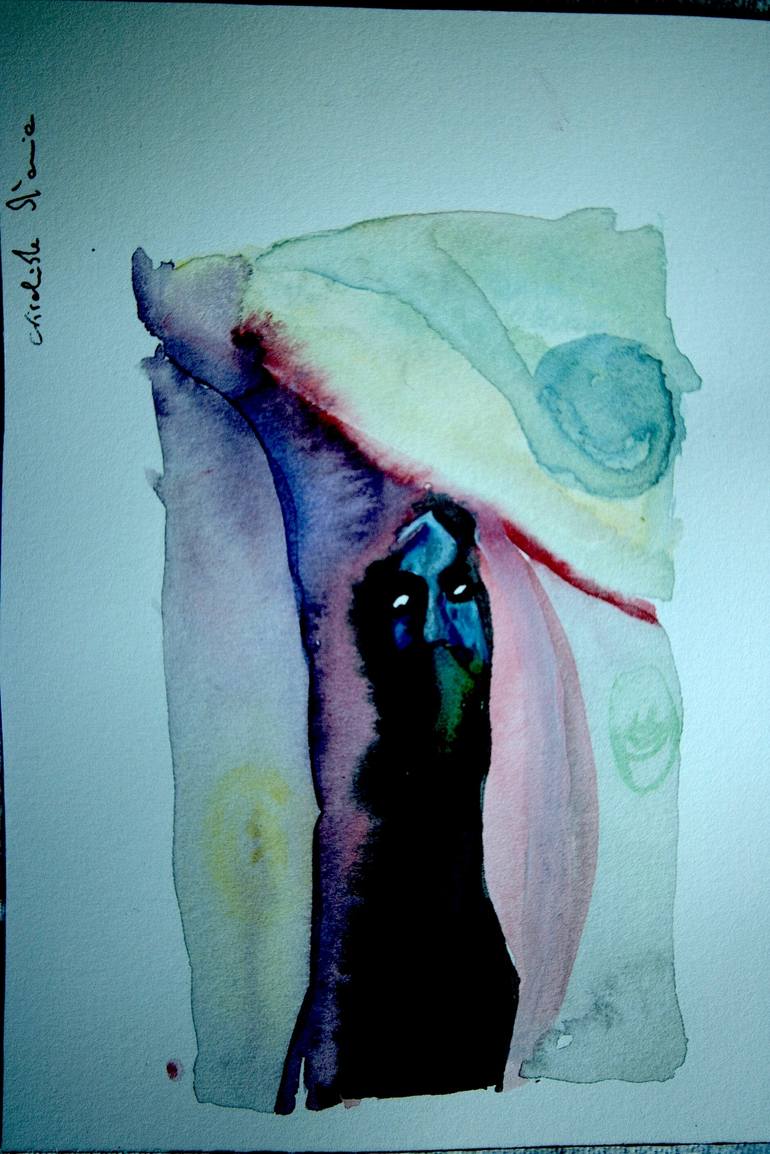 770x1154 Saatchi Art Voodoo Doll Painting By Crisalide D'Aria - Voodoo Doll Painting