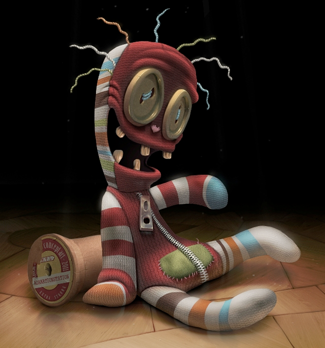 650x696 Voodoo Dolls (27 Images) Church Of Halloween - Voodoo Doll Painting