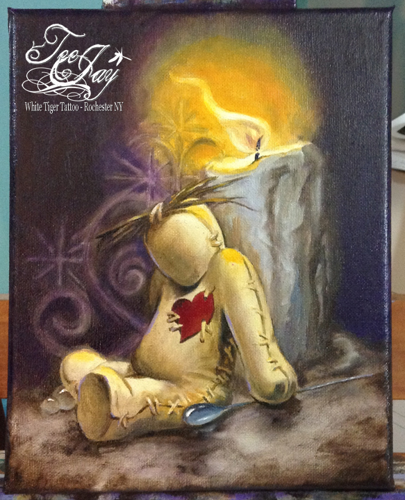 583x720 Just Teejay's Blog Ramblings, Thoughts And Images Page 15 - Voodoo Doll Painting