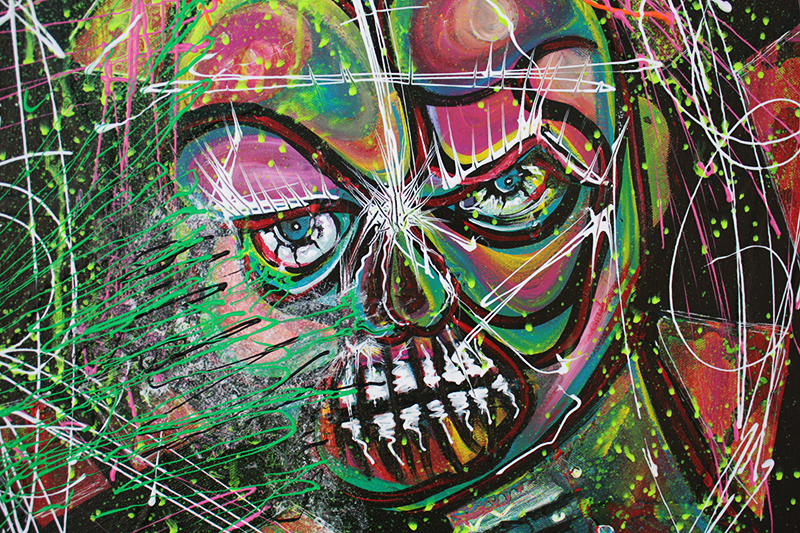 800x533 Original Painting Heart Of Art Blog - Voodoo Painting