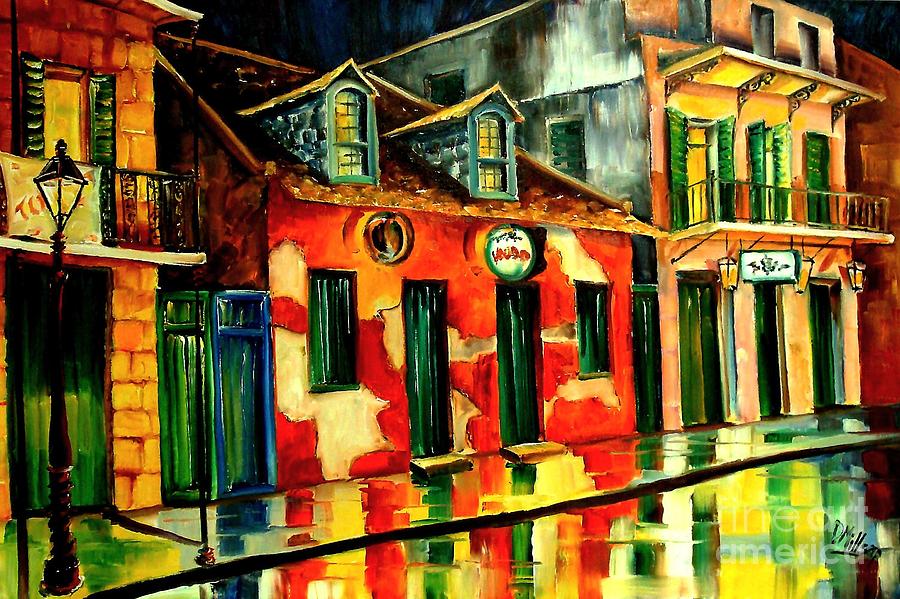 900x599 Voodoo Shop Painting By Diane Millsap - Voodoo Painting