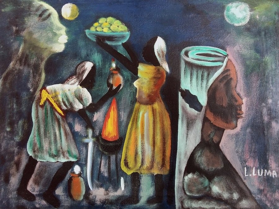 900x675 Dominican Amp Haitian Art Gallery - Voodoo Painting