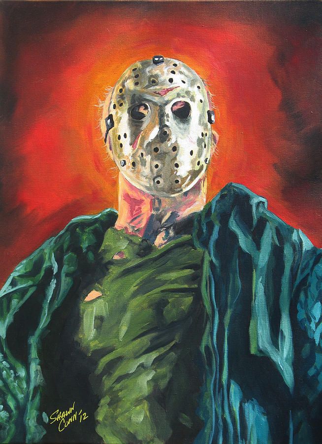 654x900 Jason Voorhees - Voorhees Painting