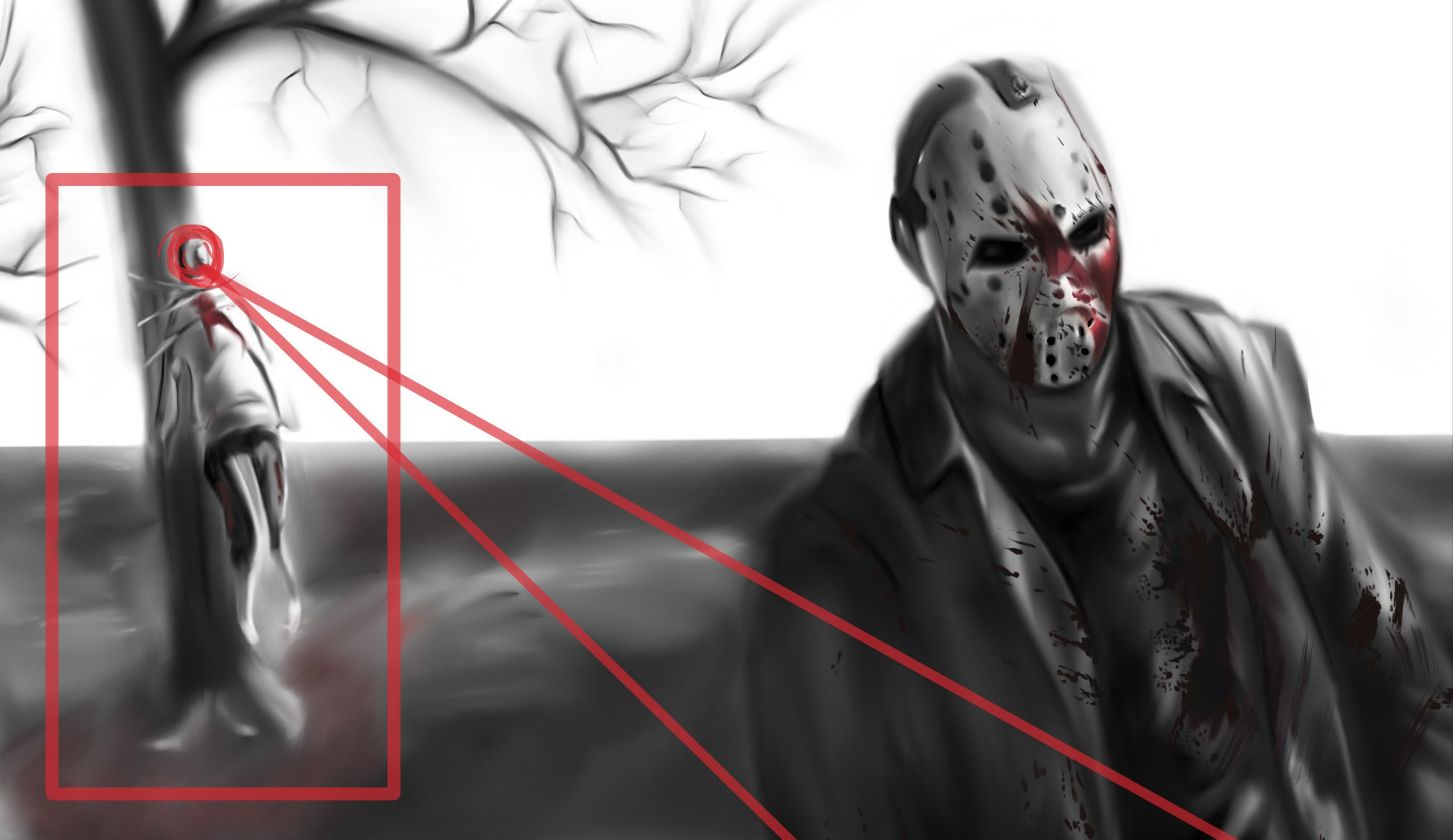 2600x1504 Digital Speed Painting - Voorhees Painting